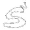 Collier chaine avec fermoir acier inoxydable