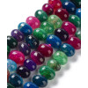 Chapelet pierre - jade teinté 4mm