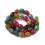 10mm - jade teinté ovale- Chapelet pierre