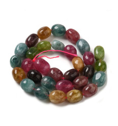 Chapelet pierre - jade teinté 4mm