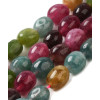 Chapelet pierre - jade teinté 4mm