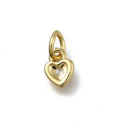 Pendentif coeur + zircon
