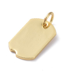 Pendentif grande plaque "Good Luck"