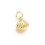 Pendentif oeil articulé + zircon vert