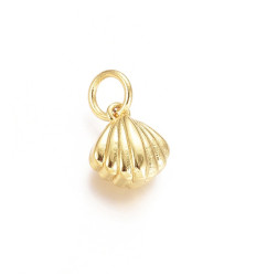 Pendentif oeil articulé + zircon vert