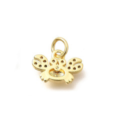 Pendentif crabe + zircon