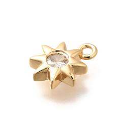 Pendentif étoile + zircon