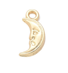 Pendentif oeil articulé + zircon vert