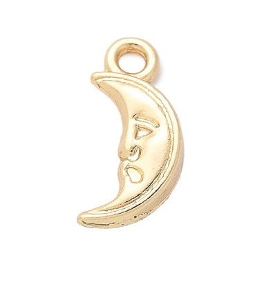 Pendentif oeil articulé + zircon vert