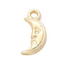 Pendentif oeil articulé + zircon vert