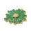 Pendentif pastille inoxydable poinçonnée