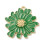 Pendentif pastille inoxydable poinçonnée