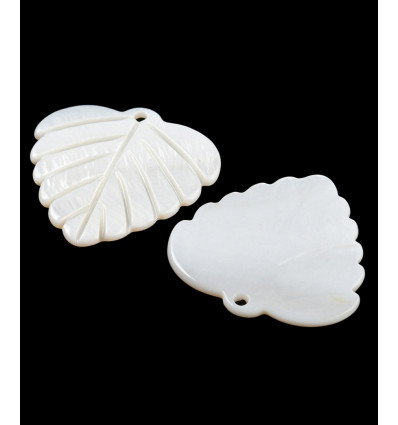 Pendentif nacre gros coeur