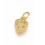 Pendentif oeil articulé + zircon vert
