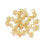 Pendentif oeil articulé + zircon vert
