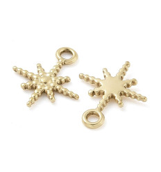 Pendentif étoile du berger acier inox