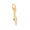 Pendentif oeil articulé + zircon vert