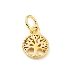 Pendentif médaille arbre de vie
