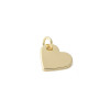 Pendentif oeil articulé + zircon vert