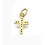 Pendentif petite croix + zircon