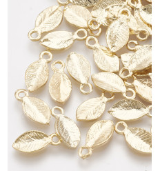 Pendentif mini feuille