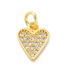 Pendentif coeur + zircon