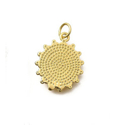 Pendentif médaille vierge