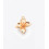 Pendentif oeil articulé + zircon vert