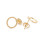 Supports boucles d'oreilles cercles (2pcs)