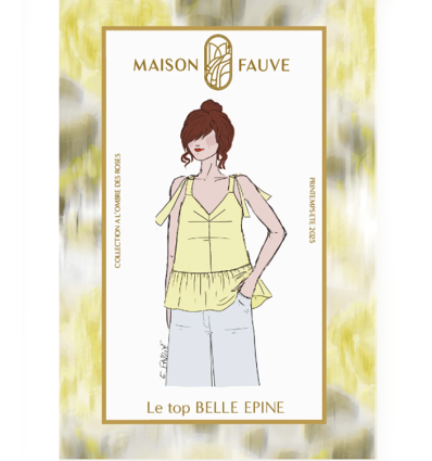 Patron top Belle Epine