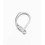 Dormeuses acier inoxydable (1paire)