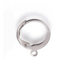 Dormeuses acier inoxydable (1paire)