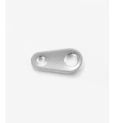 languette pour fermoir acier inox.