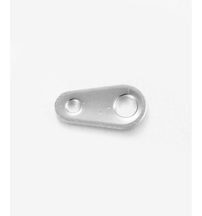 languette pour fermoir acier inox.