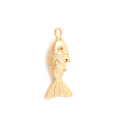 Pendentif poisson pêché