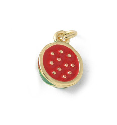 Pendentif demi pasteque