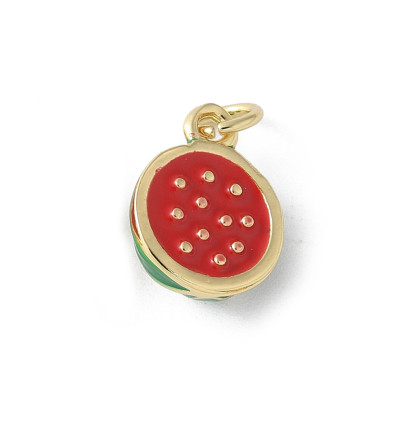 Pendentif demi pasteque