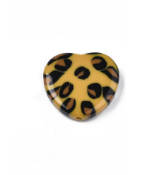 Lot de perles petits fleurs margueritte en acrylique (20pcs)