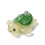 Pendentif oeil articulé + zircon vert