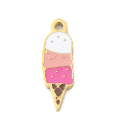 Pendentif glace émaillée