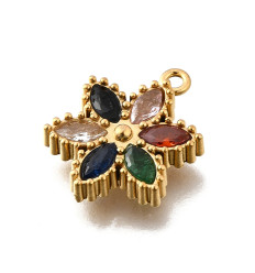 Pendentif fleur 6 pétales