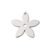 Pendentif oeil articulé + zircon vert