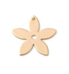 Pendentif fleur découpée