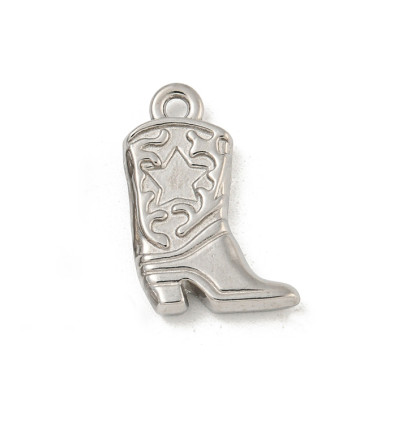 Pendentif oeil articulé + zircon vert