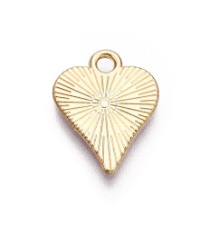 Pendentif petit coeur émaillée