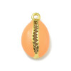 Pendentif oeil articulé + zircon vert
