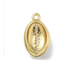 Pendentif cauri émaillé