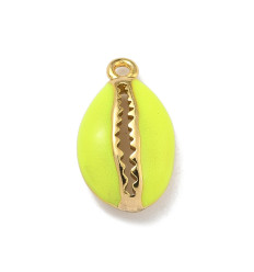 Pendentif cauri émaillé