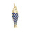 Pendentif poisson pêché émaillé