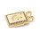 Pendentif plaque lune